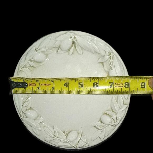 ONE (of Multiple) Vintage WILLIAMS SONOMA "Tuscan Olive" Salad Plate  (Italy) - Picture 12 of 12